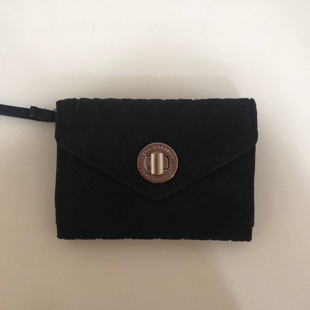 Vera Bradley Black Wallet
